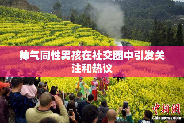 帅气同性男孩在社交圈中引发关注和热议