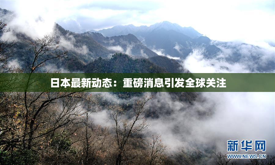 日本最新动态：重磅消息引发全球关注