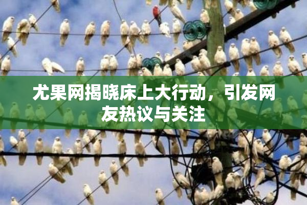 尤果网揭晓床上大行动，引发网友热议与关注