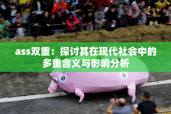 ass双重：探讨其在现代社会中的多重含义与影响分析