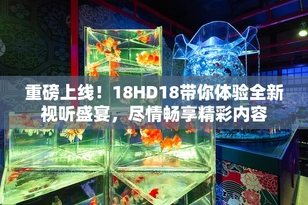 重磅上线！18HD18带你体验全新视听盛宴，尽情畅享精彩内容