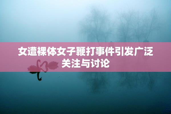 女遭裸体女子鞭打事件引发广泛关注与讨论