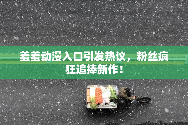 羞羞动漫入口引发热议，粉丝疯狂追捧新作！