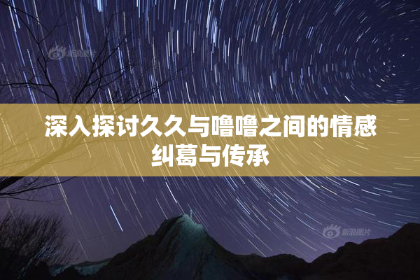 深入探讨久久与噜噜之间的情感纠葛与传承