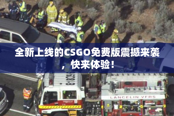 全新上线的CSGO免费版震撼来袭，快来体验！