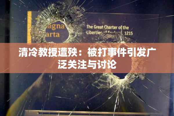 清冷教授遭殃：被打事件引发广泛关注与讨论