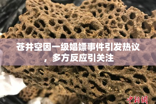 苍井空因一级娼嫖事件引发热议，多方反应引关注