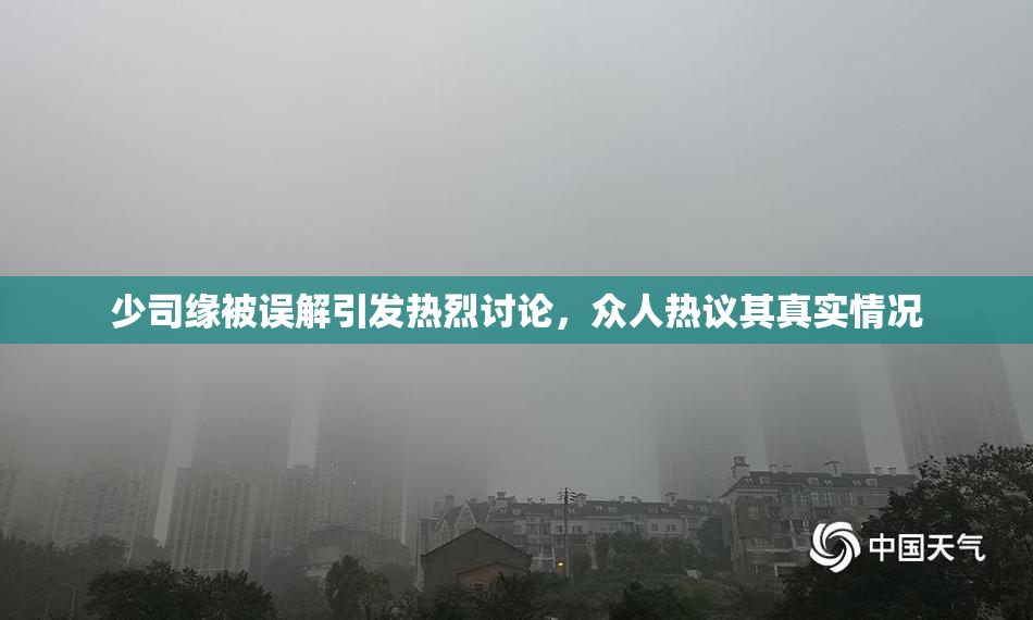 少司缘被误解引发热烈讨论，众人热议其真实情况