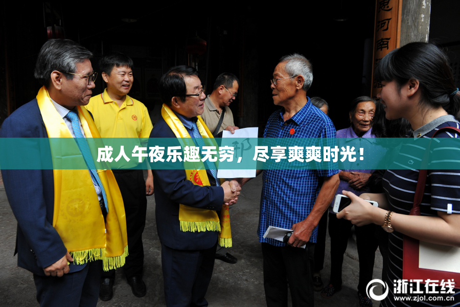 成人午夜乐趣无穷，尽享爽爽时光！