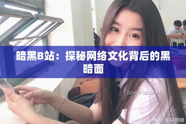 暗黑B站：探秘网络文化背后的黑暗面