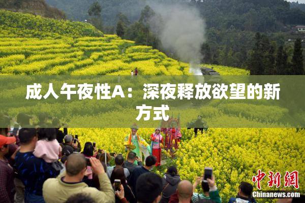 成人午夜性A：深夜释放欲望的新方式