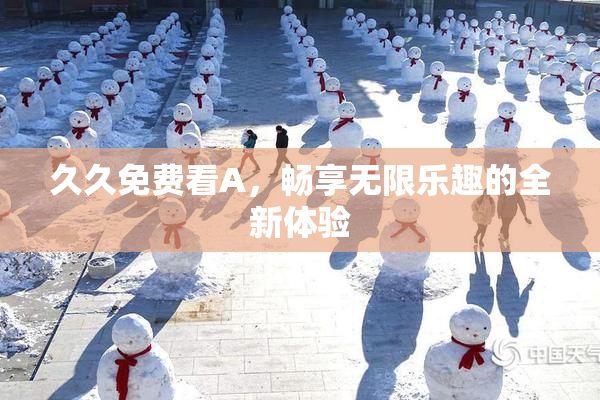 久久免费看A，畅享无限乐趣的全新体验