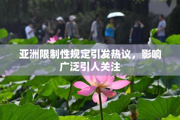 亚洲限制性规定引发热议，影响广泛引人关注
