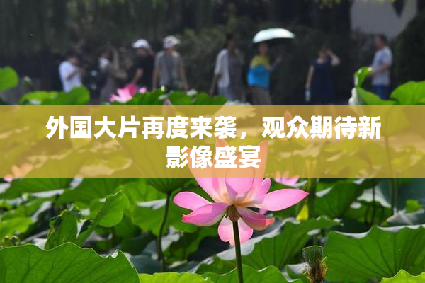 外国大片再度来袭，观众期待新影像盛宴