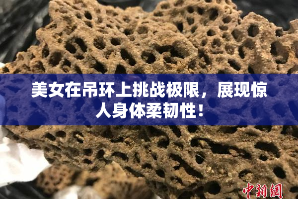 美女在吊环上挑战极限，展现惊人身体柔韧性！