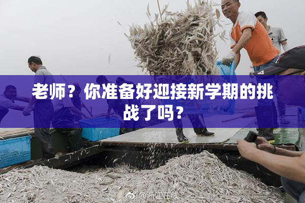 老师？你准备好迎接新学期的挑战了吗？