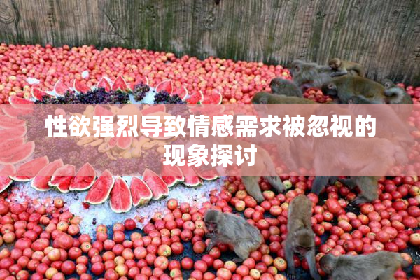 性欲强烈导致情感需求被忽视的现象探讨