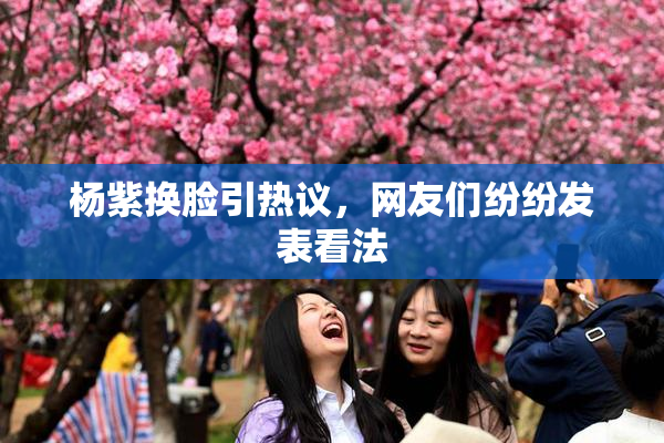 杨紫换脸引热议，网友们纷纷发表看法