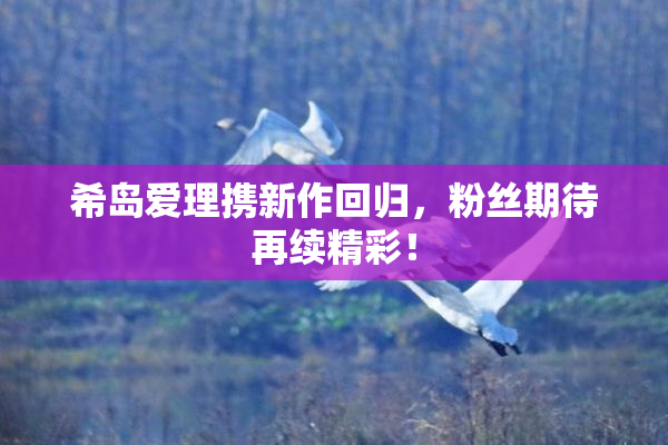 希岛爱理携新作回归，粉丝期待再续精彩！