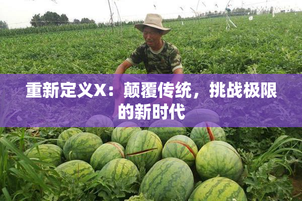 重新定义X：颠覆传统，挑战极限的新时代