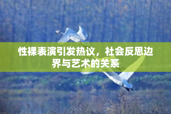 性裸表演引发热议，社会反思边界与艺术的关系