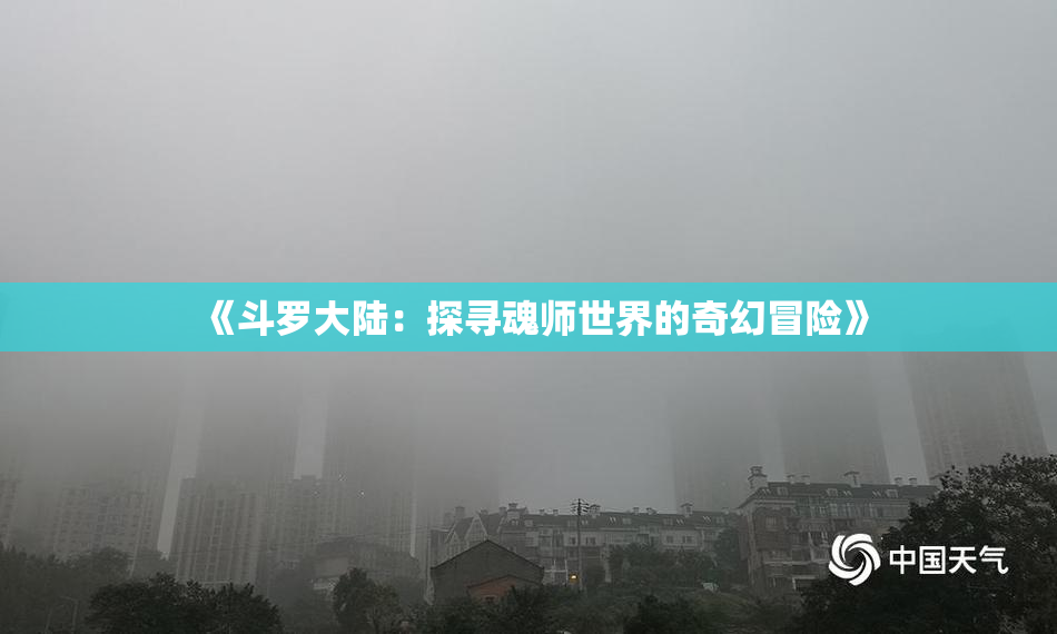 《斗罗大陆：探寻魂师世界的奇幻冒险》