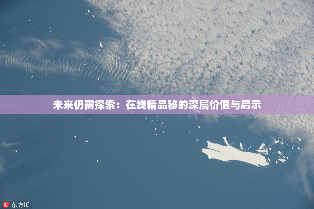 未来仍需探索：在线精品秘的深层价值与启示
