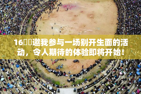 16妺妺邀我参与一场别开生面的活动，令人期待的体验即将开始！