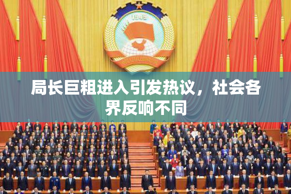 局长巨粗进入引发热议，社会各界反响不同