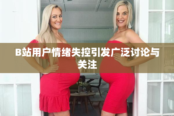 B站用户情绪失控引发广泛讨论与关注