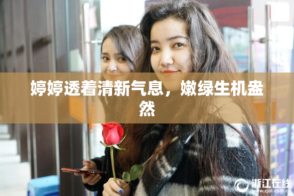婷婷透着清新气息，嫩绿生机盎然