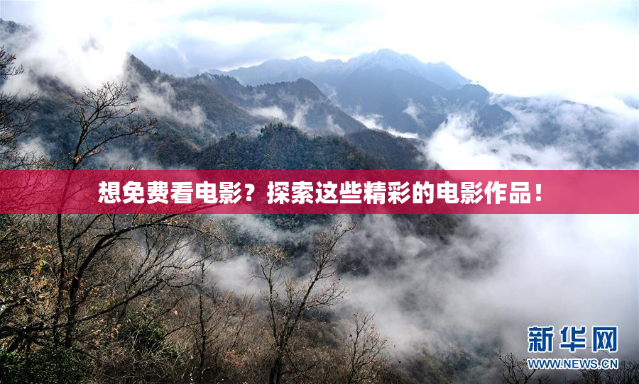 想免费看电影？探索这些精彩的电影作品！