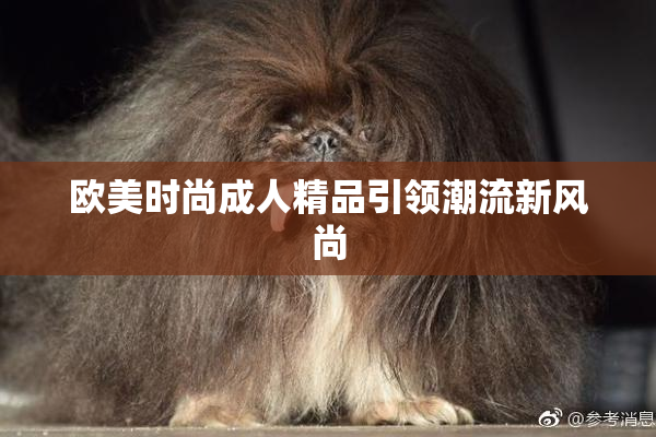 欧美时尚成人精品引领潮流新风尚
