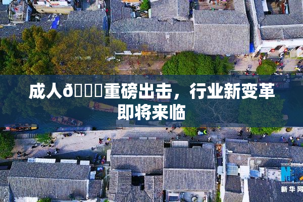 成人🔞重磅出击，行业新变革即将来临