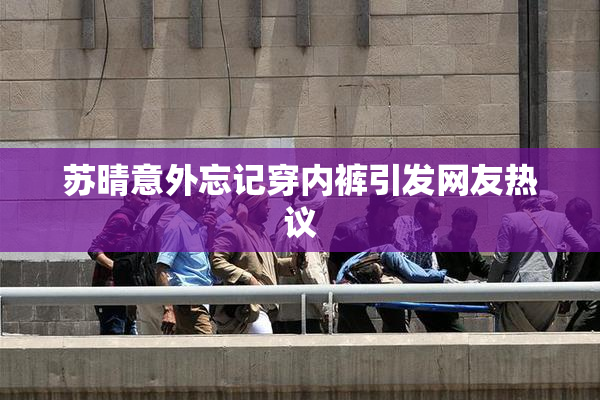 苏晴意外忘记穿内裤引发网友热议