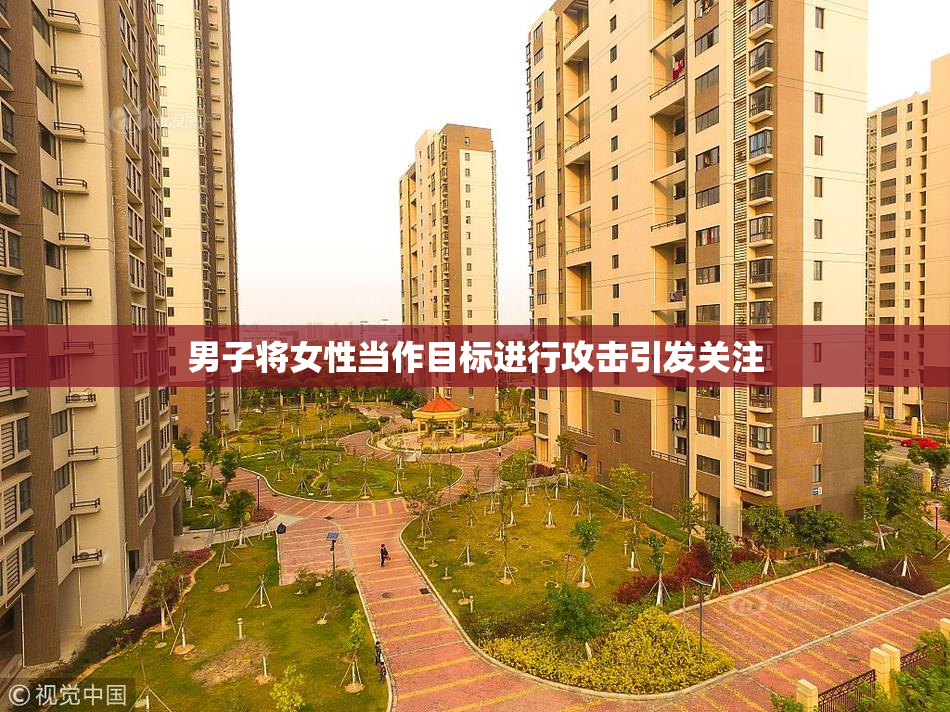 男子将女性当作目标进行攻击引发关注