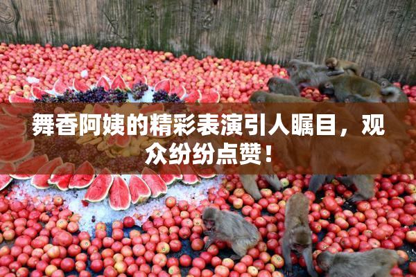 舞香阿姨的精彩表演引人瞩目，观众纷纷点赞！