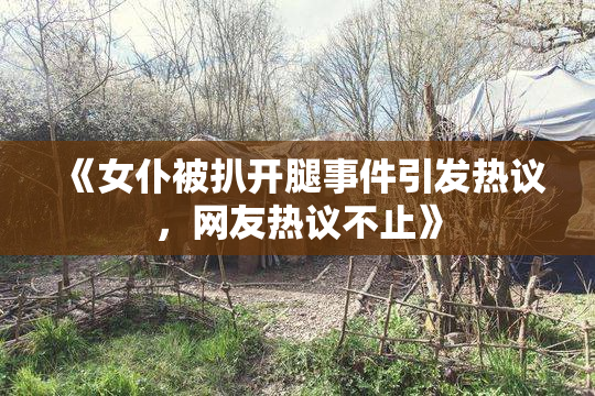 《女仆被扒开腿事件引发热议，网友热议不止》