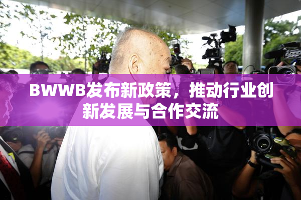 BWWB发布新政策，推动行业创新发展与合作交流