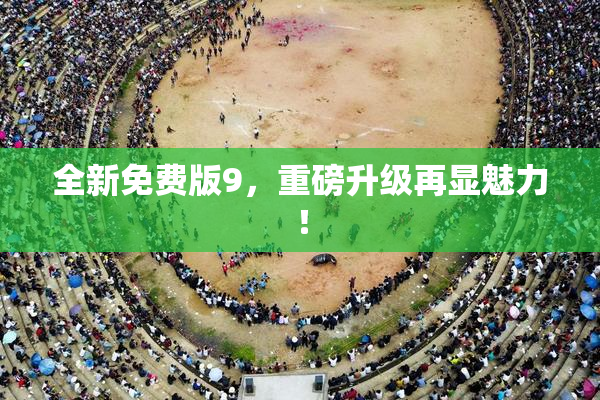 全新免费版9，重磅升级再显魅力！