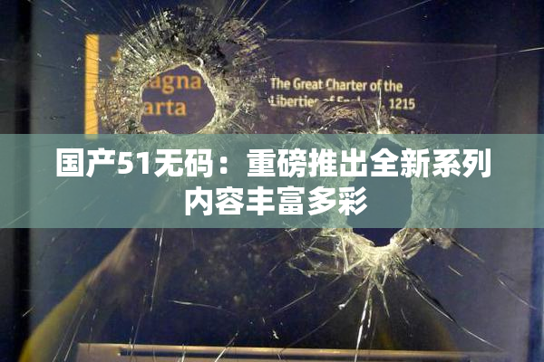 国产51无码：重磅推出全新系列 内容丰富多彩
