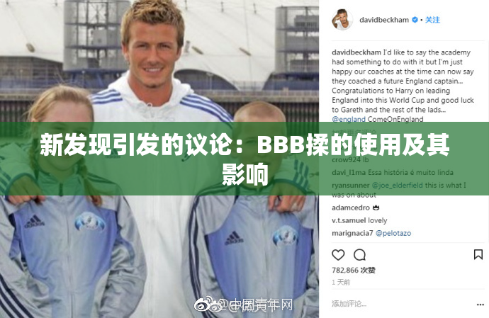 新发现引发的议论：BBB揉的使用及其影响