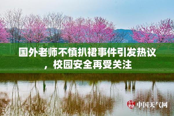 国外老师不慎扒裙事件引发热议，校园安全再受关注