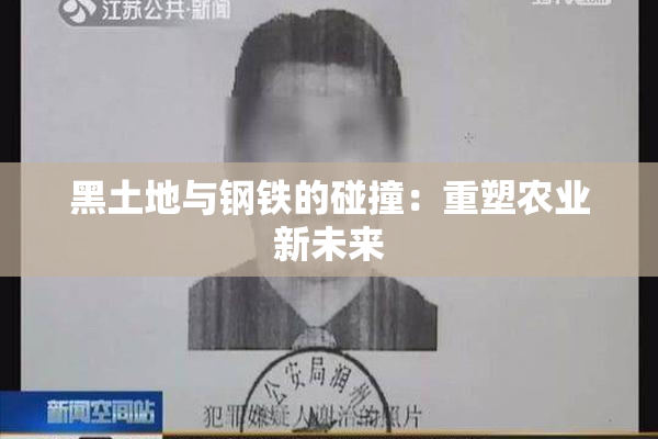 黑土地与钢铁的碰撞：重塑农业新未来