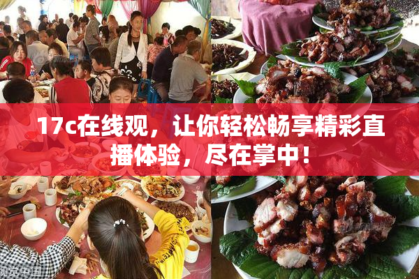 17c在线观，让你轻松畅享精彩直播体验，尽在掌中！