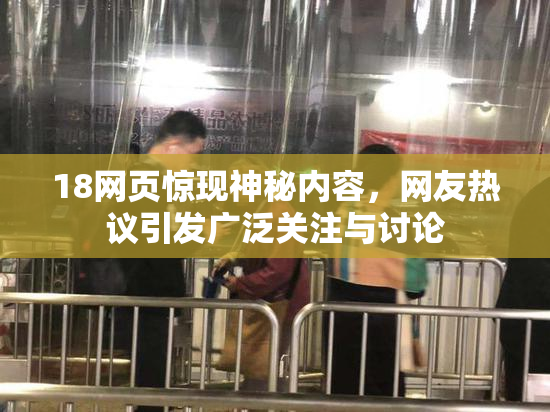18网页惊现神秘内容，网友热议引发广泛关注与讨论