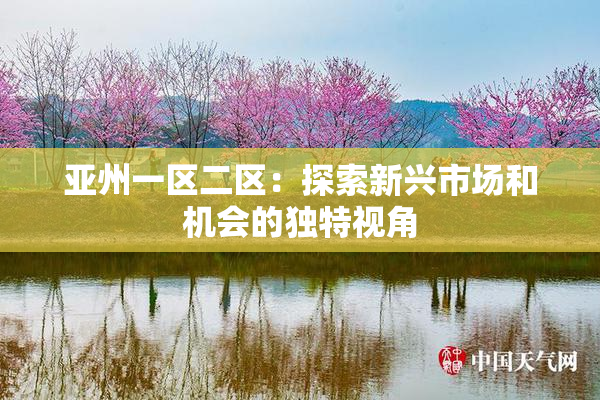 亚州一区二区：探索新兴市场和机会的独特视角