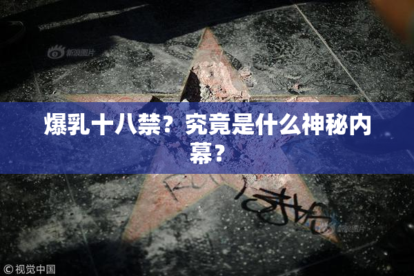 爆乳十八禁？究竟是什么神秘内幕？