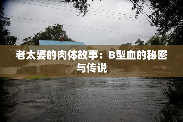 老太婆的肉体故事：B型血的秘密与传说