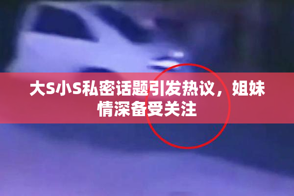 大S小S私密话题引发热议，姐妹情深备受关注